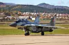 Slovakia har donert flere slike MiG-29-fly til Ukraina. Foto: Det slovakiske forsvarsdepartementet