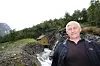 Vågen småkraftverk, Austefjorden i Volda, med Trond Ryslett, ansvarlig for utbyggingen.