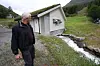 Trond Ryslett har hatt ansvaret for Kviven småkraftverk i Austefjorden i Volda.