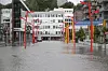 Mange gater var under vann i Kværnerbyen denne uken, og folk kom ikke fram på grunn av vannmassene.