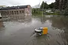 En drikkefontene under vann i Kværnerbyen.