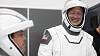 Nasa-veteranene Bob Behnken og Doug Hurley (til høyre) blir de første til å teste det nye romfartøyet Crew Dragon, utviklet av SpaceX for Nasa.