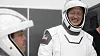 Nasa-veteranene Bob Behnken og Doug Hurley (til høyre) blir de første til å teste det nye romfartøyet Crew Dragon, utviklet av SpaceX for Nasa.