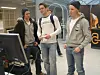 De fleste studentene som ville være med i trekningen av X-box var gutter, men det var kun kvinner som vant premier. Tre NTNU-studenter testet X-boxen første dagen av Næringslivsdagene ved NTNU. IAESTE arrangerer Næringslivsdager i Stavanger neste uke og ved UMB på Ås uka deretter.