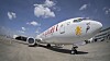 Et av Ethiopian Airlines' fire gjenværende B737 Max 8 på Bole lufthavn i Addis Ababa.