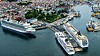 Bergen havn er den første i Norge som kan tilby strøm for hotelldrift og lading til kystruteskipene.