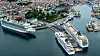 Bergen havn er den første i Norge som kan tilby strøm for hotelldrift og lading til kystruteskipene.