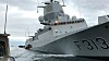 Store skader på Helge Ingstad. Foto: KV Bergen / Forsvaret