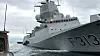 Store skader på Helge Ingstad. Foto: KV Bergen / Forsvaret