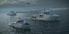 Vard Resilience-serien, med kystvaktfartøy i Jan Mayen-klassen i bakgrunnen.