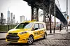 En prototype av Ford Transit med hybriddrift. Foto: Ford