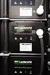Batteriene er levert av sveitsiske Leclanché.