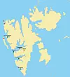 De nye basestasjonene er markert med rødt.