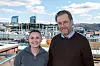 Ida Ryland og Morten Forfang i Computas tilbake i Oslo etter en innholdsrik konferanse i Las Vegas. Foto: TUM Studio