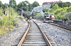 Østfoldbanen gjennom Gamlebyen går inn i en kulvert som går like vest for gravlunden som ga hodebry for Follobanen. Foto: Per-Ivar Nikolaisen