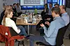 På prosjektkontoret til Kaldnes Vest (f.v.): leder i byggesaksavdelingen Anne Beate Hekland (Tønsberg), byingeniør Rune Gjerden (Tønsberg), kommunaldirektør Margrethe Løgavlen (Færder), rådmann Toril Eeg (Færder), Håvard Haukland (Spacemaker), Espen Haugen (Spacemaker), Susanna Grimsæth (Asplan Viak), Anders G. Østbye (Asplan Viak), næringssjef Øystein Hjørnevik (Tønsberg), Kristian Ottesen (Spir Arkitekter) og Kaldnes Vest-direktør Eirik Sunde. Foto: Tuva Strøm Johannessen
