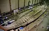 LANGSKIP: Draken Harald Hårfagre begynner å likne et ekte krigsskip fra 900-tallet.