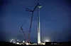 Her monteres verdens kraftigste vindturbin, V164-8.0 MW, ved testsenteret.
