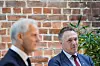 Statsminister Jonas Gahr Støre og forsvarsminister Tore O. Sandvik bekrefter at Norge bidrar med to milliarder kroner fra Nansen-programmet til en ny militær støttepakke til Ukraina som koordineres av Nato.