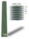 APT-analyse. 3D-kartet til venstre viser den målte distribusjonen av atomer. Hvert punkt er ett atom. Fra APT-dataene kan forskere bygge presise modeller i atomskala som vist til høyre. De kan identifisere individuelle atomer, her titan (Ti) som er tilført materialet erbiummanganat for å endre egenskapene. Illustrasjon: Kasper Aas Hunnestad/NTNU