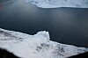 Helikopteret har sprengt ut et skred, og det er på vei ned i fjellsiden Singla. Løsneområdet her er cirka 700 meter over havet.