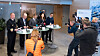 Fra pressekonferansen til Havarikommisjonen. Foto: Eirik Helland Urke