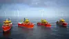 Edda Wind har fire vindskip under bygging i Spania for levering i 2021-2022. De kan bli verdens første med LOHC-teknologi for nullutslipp framdrift. Hydrogen frigjøres fra den organiske oljen om bord og brukes i en brenselcelle for strømproduksjon. Edda Wind håper å kunne være i gang i 2025. Illustrasjon: Østensjø Rederi