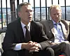 VANSKELIG: Arbeiderpartiets generalsekretær Raymond Johansen og statsminister Jens Stoltenberg sier begge at eldrebølgen gjør det svært vanskelig å gå inn for sekstimersdag i norsk arbeidsliv.
