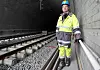 LIGGER GODT AN: Prosjektleder for jernbaneteknikk, Knut-Erik Gudem, sier de ligger godt an i forhold til tidsrammene.