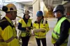 KJELLERMØTE: Espen Bratt (Vedal), Marianne Straume (Dark), Ingvil Arntzen (Vedal) og Jan Petter Seim (A-lab). FOTO: Fredrik Drevon