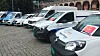 Enova gir bedrifter støtte til elektriske varebiler. Her fra introduksjonen av programmet på Youngstorget i Oslo.