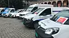 Enova gir bedrifter støtte til elektriske varebiler. Her fra introduksjonen av programmet på Youngstorget i Oslo.
