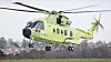 Jomfruferden med det første norske AW101-helikopteret.