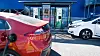 Vår erfaring er at Hyundai Ioniq lader med tilnærmet maksimal effekt både vinter og sommer. Foto: Eirik Helland Urke