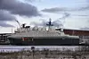 Marjata IV er skipsteknisk designet av LMG i Bergen i samarbeid med Vard Langsten og Forsvaret. Ut over lengden på 125 meter og bredden på 23 meter, er det lite Forsvaret vil si om skipet. Bilde: Tore Stensvold