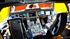 Cockpiten i et Airbus A350 utstilt på Singapore airshow i 2016.