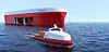 Moderskip kan forsyne mange autonome K22-fartøy. Foto: Rakuten Institute of Technology/Maritime Robotics