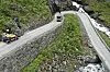 I dag åpner den populære turistveien Trollstigen etter flere måneder med skredsikring. Selv om veistrekningen nå blir åpnet for trafikk, er det fortsatt være en viss risiko for steinsprang. Foto: Kristian Bjørdal, Møre og Romsdal fylkeskommune/ handout / NTB