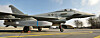 Taurus-missil på en tysk Eurofighter på Luftwaffes Neuburg flystasjon.