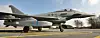 Taurus-missil på en tysk Eurofighter på Luftwaffes Neuburg flystasjon.
