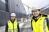 Det har gått over all forventning å få tak i fiskekyndige folk til å drive oppdrettsanlegg på Rjukan, ifølge forretningsutvikler Olav Ulleren (til venstre). Blant de importerte vestlendingene er farm manager Vidar Vold.