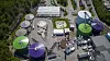 Etter en måneds tid på råtnetankene er forholdet mellom metan og CO2 ca 60/40. Biogassen føres videre til vannskrubbere og adsorbenter som fjerner det meste av CO2, vann og andre biprodukter. Foto: TUM Studio