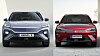 MG lanserer SUV-en Marvel R (venstre) og stasjonsvognen MG 5.