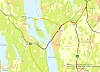 Dette er alternativene for kryssing av Oslofjorden ved Drøbak. Enten en ny bru lenger nord eller utvidelse av Oslofjordtunnelen med ett løp.