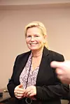 Finansdirektør Gyrid Skalleberg Ingerø i Kongsberg Gruppen. Foto: Tore Stensvold
