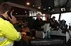 Noryards’ Harald Ådnanes, kaptein Lars Heltne og servicetekniker Einar Sæland fra NOV.