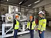 IFEs Fred Martin Kaaby med Henrik Jenssen og Eystein Helland i Air Liquide Skagerak.