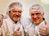 TUs podkast Teknisk sett fyller ti år. Temaene og besøkene har vært mange. Som her, da Odd Richard Valmot (t.h.) og Jan M. Moberg var på besøk i et «clean room» i California.