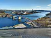 Solcellespesialisten brukte sine aller mest erfarne montører, siden prosjektet stilte ekstra strenge krav til nøyaktighet. Foto: Solcellespesialisten