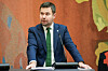 Geir Pollestad i Senterpartiet fremmer forslaget for Stortinget torsdag.